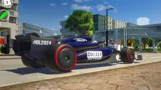 تجربة سيارة Formula 1 في شوراع واشنطن / لعبة Driving School Simulator . لعبة للهواتف .