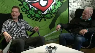Sportklubben med &Ouml;SK-profilerna Ivan Stenberg och Risto Saari