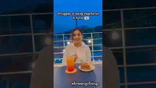 Struggles of being vegetarian in Korea! Indian in Korea! Daily life in Korea! #viralvideo #viral
