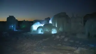 Ice castles in Lake Geneva open to sold out crowd