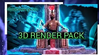 FREE FIRE 3D RENDER PACK || 10+ UNIQUE 3D RENDERS || HIGH QUALITY 3D RENDERS || HARD STARS YT 2.0❤