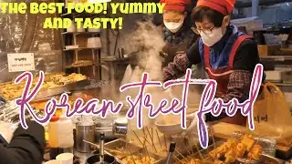Korean street food is really awesome! The best food ever, love it!❤️❤️❤️