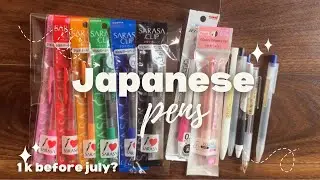 Awesome pens from Japan 🇯🇵 ✨🌷!