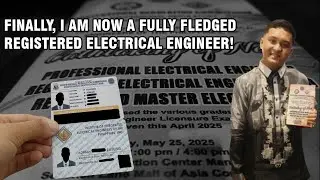 FINALLY, I AM NOW A FULLY FLEDGED REGISTERED ELECTRICAL ENGINEER!