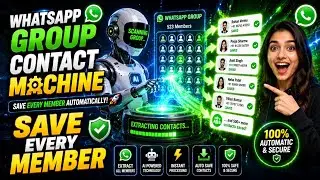 Best App to Extract WhatsApp Group Numbers | Save All in Seconds (No Copy Paste)