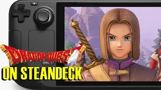 How do Dragon Quest games run on the Steam Deck?