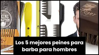 【PEINE BARBA HOMBRE】Los 5 mejores peines para barba para hombres ✅