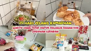 20 HARI MENUJU RAMADHAN ‼️ WAKTU YANG TEPAT UNTUK BELANJA BAHAN KUE SUGUHAN LEBARAN SEBELUM MAHAL 