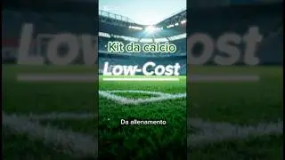 Kit da calcio Low-Cost #football #fotballshorts