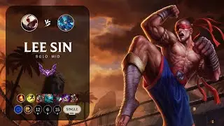 Lee Sin Mid vs Gwen - EUW Master Patch 13.14
