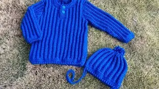 Cap knitting for babies | Knitting caps for babies up to one year old | baby cap knitting