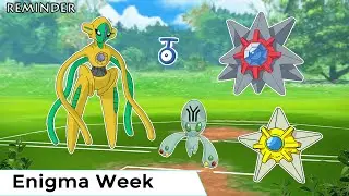 Pokemon Go (Enigma Week)!! Reminder