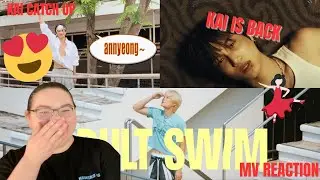 KAI 카이 'Adult Swim', 'Walls Don't Talk' & 'Wait On Me' MV | REACTION