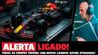 🚨BOMBA: TODAS OS NOVOS CARROS ACIMA DO PESO! ASTON NEM PASSOU NO CRASHTEST | FÓRMULA 1 | GP EM CASA+