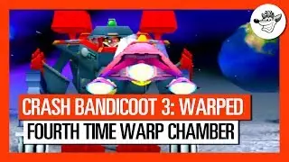 Crash Bandicoot 3: WARPED - Walkthrough - Fourth Time Warp Chamber (All Levels)