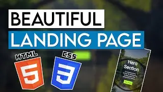 How to create a responsive full-screen hero section for beautiful landing pages | Code Student