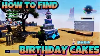 HOW TO FIND BIRTHDAY CAKES IN FORTNITE SAVE THE WORLD (PIECE IF CAKE)