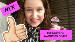 QUICK REVIEW: NYX Duo Chromatic Illuminating Powder