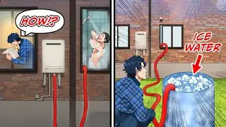 I caught my neighbor stealing my hot water so I got revenge on him