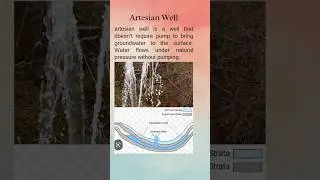 Artesian well #geology