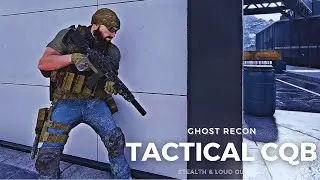 Ghost Recon Breakpoint - Tactical CQB - Stealth and Loud Gunplay