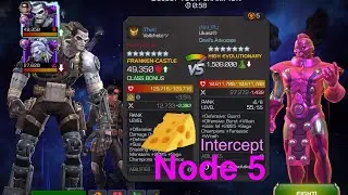 Mcoc | War | Franken Castle vs High Evolutionary | Node 5 | Intercept 