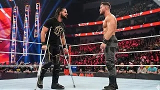 seth Rollins returns and destroy austin Theory on raw - wwe raw highlights today