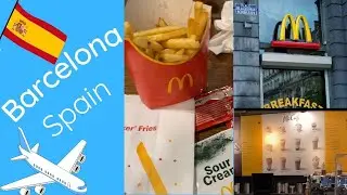 McDonald&rsquo;s in Barcelona, Spain