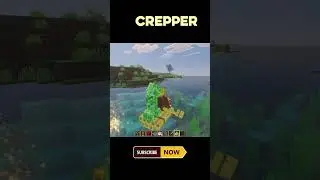 Creeper Sitting Behind 😨💣 | Piche Dekha To Khatam 💀  #minecraft #shorts #skillshiftgaming