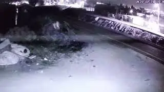 FLYING HUMANOID caught on videocamera