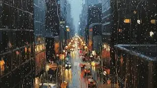 Art for Screen with Music | Calm Jazz Living Art 4K