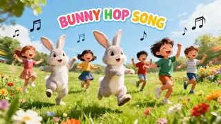 Bunny Hop Song | Fun Movement and Action Song for Kids