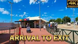 Travel | Broome Airport arrival to exit 4k