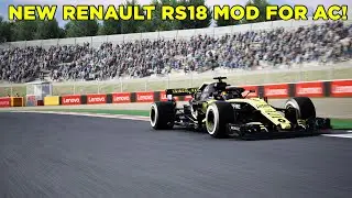 NEW Renault RS18 MOD For Assetto Corsa!