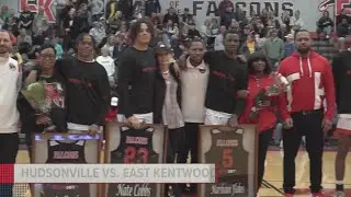 East Kentwood boys win OK Red with 61-49 win over Hudsonville