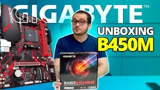 UNBOXING E ANÁLISE DA B450M GAMING GIGABYTE