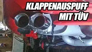 Ich hab einen Klappenauspuff mit T&Uuml;V gebaut