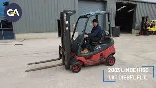 2003 LINDE H16D 1.6T DIESEL FLT