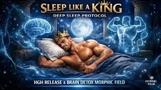 Sleep Like a King: Deep Sleep Protocol: HGH Release & Brain Detox Morphic Field