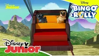 Bingo e Rolly - Momentos Mágicos: A Grande Muralha de Aventuras!