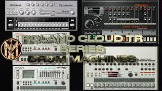 Roland Cloud TR-606 / 707 / 727 / 808 / 909 Drum Machine Quick Listen - Music Demo Video