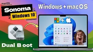 Установка (двойная загрузка) macOS Sonoma и Windows 10 на Mac 🔥🔥🔥 | Пошаговое руководство &mdash; 2024