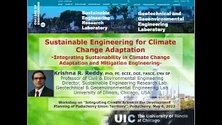 Session V: Sustainable Engineering for Climate Change Adaptation