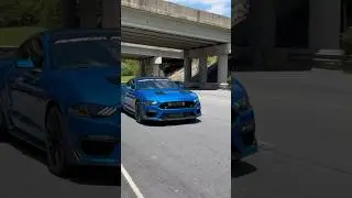 Mustang Exhaust (Roush Exhaust with long tubes) #mustang #exhaust #procharger #boostedcars