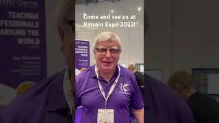 Purple Griffon are in London for Retrain Expo! Come and have a chat #london #retrain