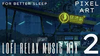 👾Lofi Music Pixel Art 👾 3 Hours long 🎵🎵🎵 Sit back and relax or Study