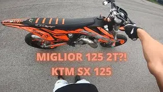 IL KTM SX 125 MOTARD PIU' BELLO D'ITALIA!! | TEST & WHEELIE KTM SX 125 MOTARD