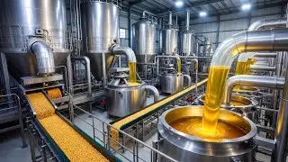 How Sunflower Oil Is Made &mdash; The Amazing Harvest of Billions of Pounds of Sunflowers