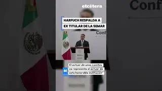 Harfuch respalda al extitular de la Marina, Rafael Ojeda