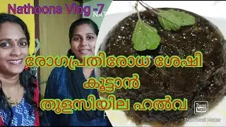 രോഗപ്രതിരോധശേഷി കൂട്ടാൻ തുളസിയില ഹൽവ| Basil Leaves Halwa for immunity| food for immunity